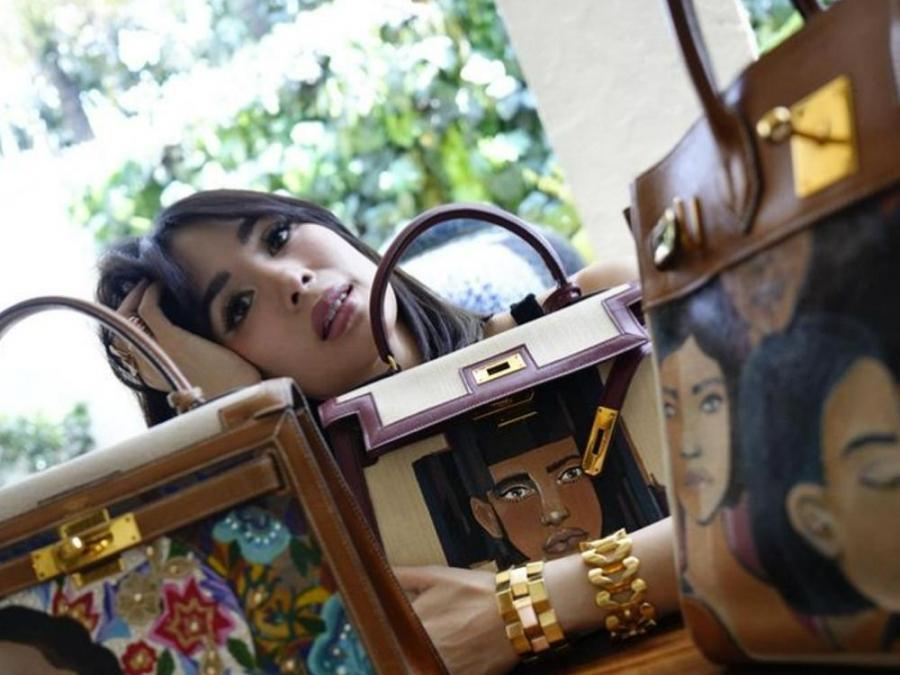 Check out Heart Evangelista's line of hand-painted bags