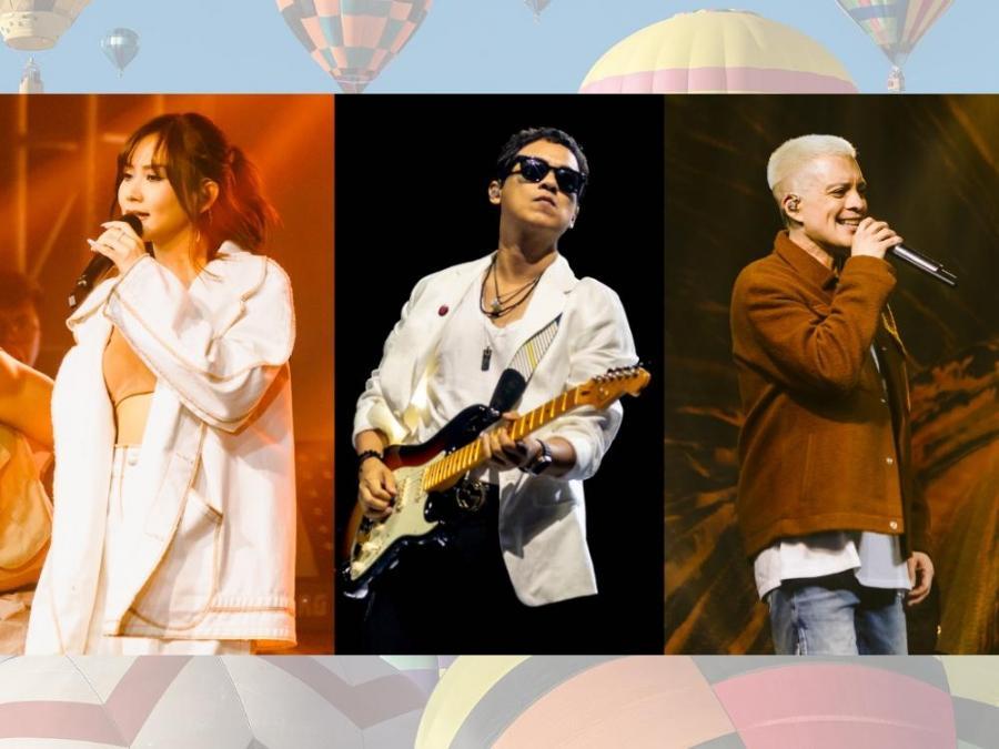Sarah G, Bamboo, Ely Buendia at Bicol Loco Hot Air Festival