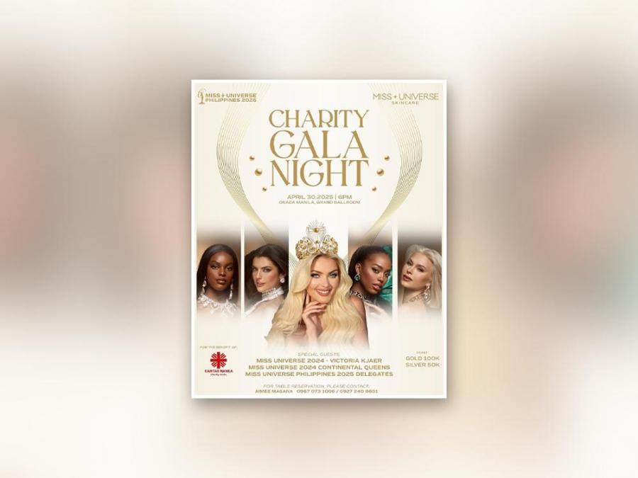 Miss Universe charity gala