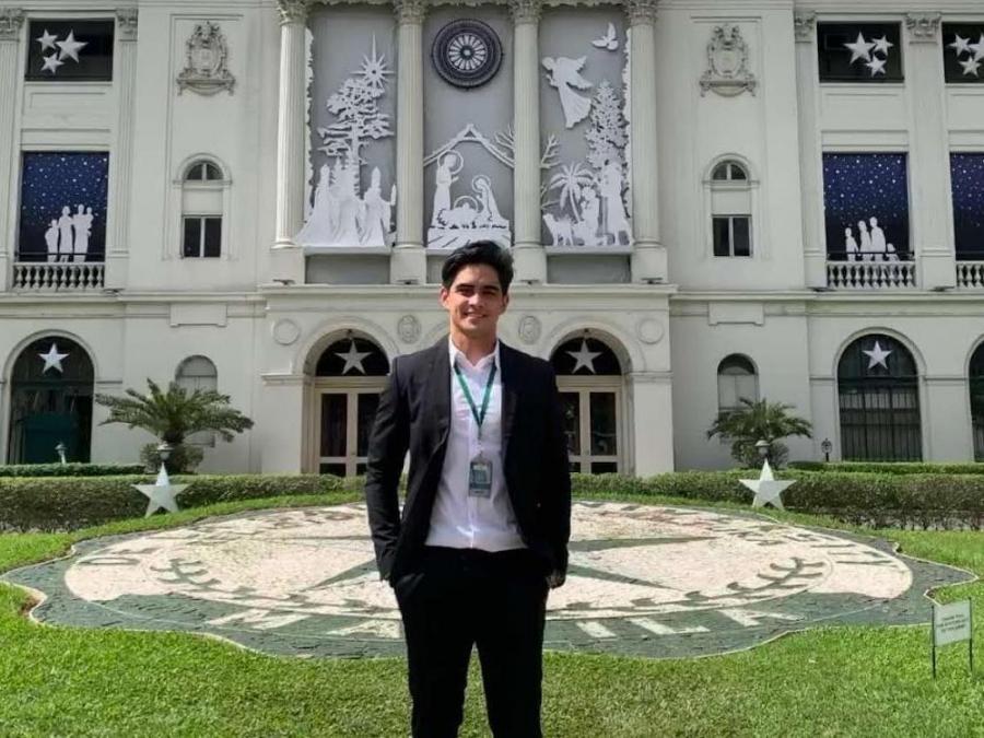 Juancho Trivino in DLSU