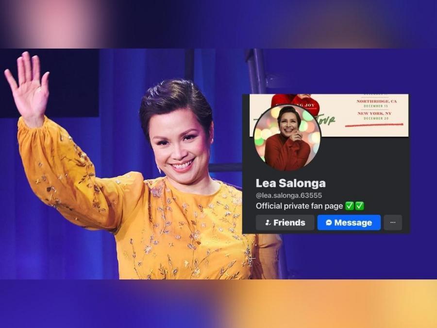 Lea Salonga approved FB pages