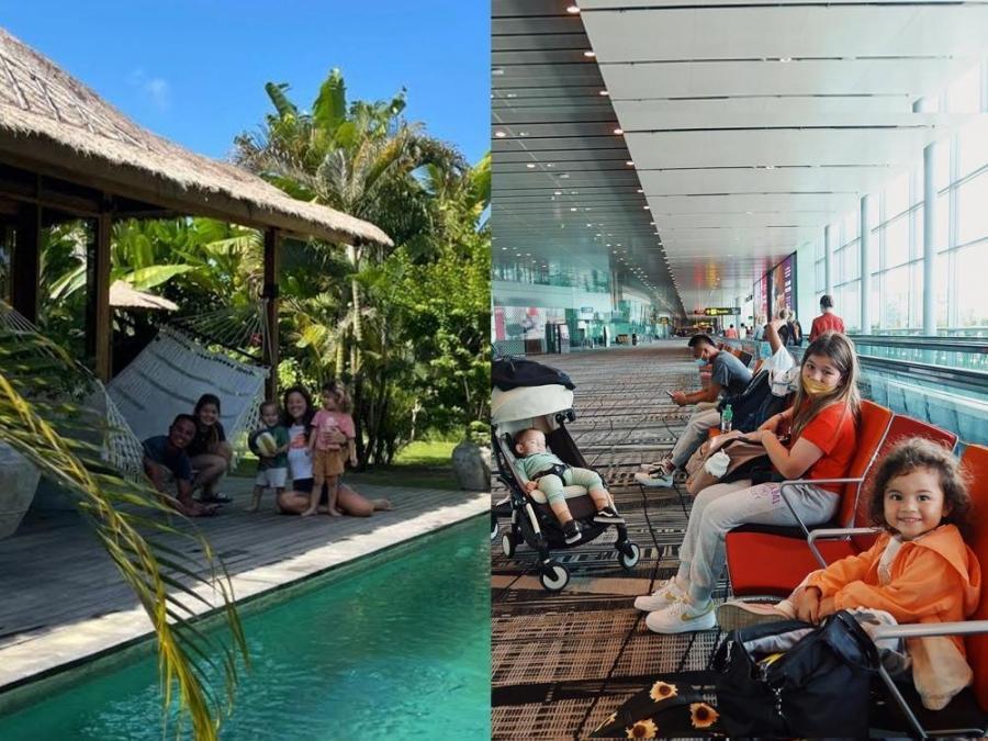 Andi Eigenmann and her family 