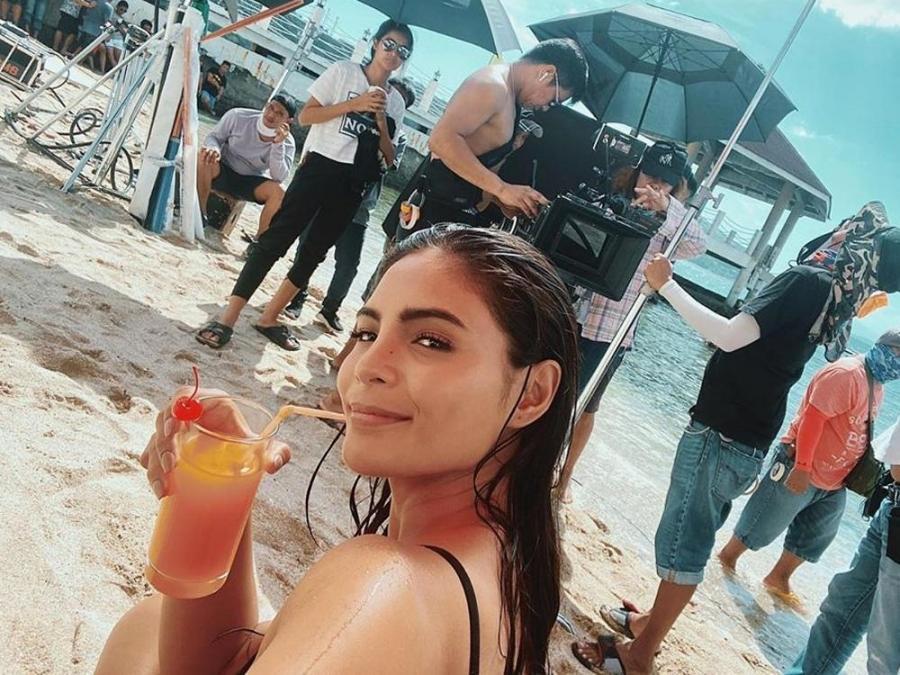 Lovi Poe miss na umarte sa harap ng kamera
