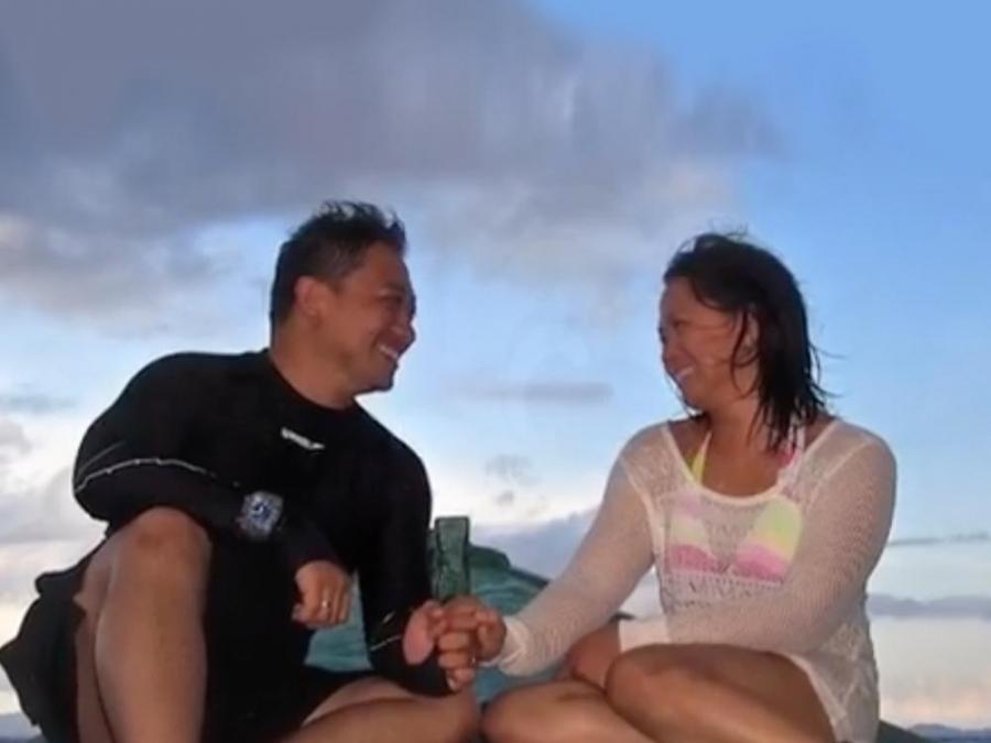 Michael V at Carol Bunagan