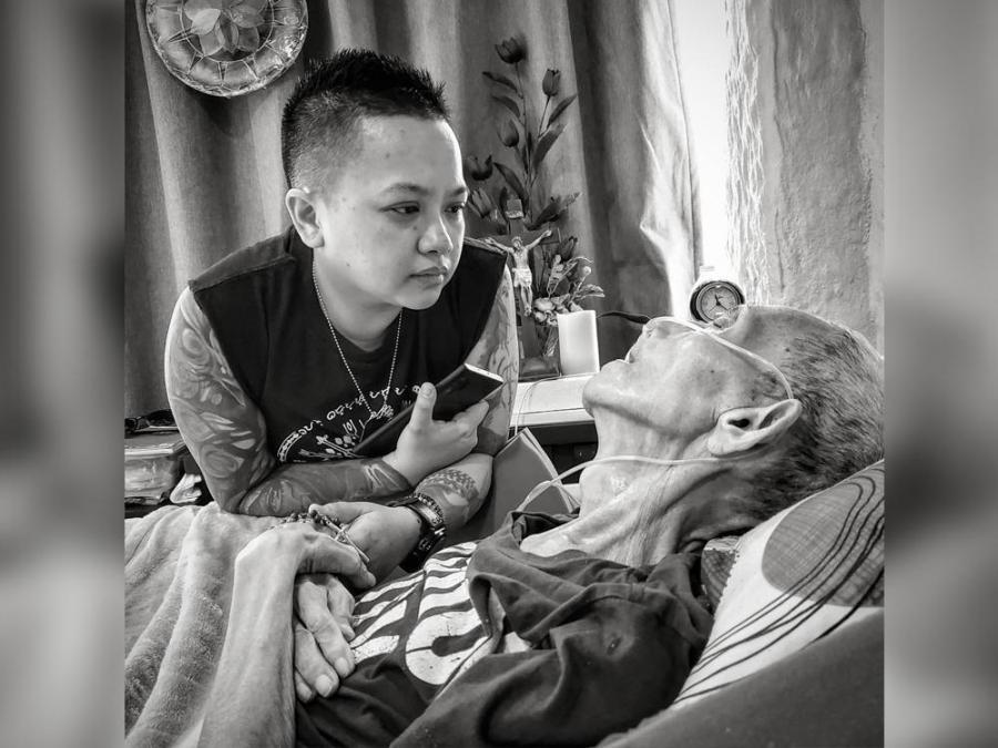 Ice Seguerra and Daddy Dick