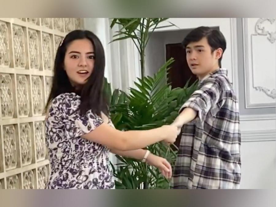 Cassy Legaspi And Joaquin Domagoso Caught Being Sweet On Set Of First Yaya Gma Entertainment
