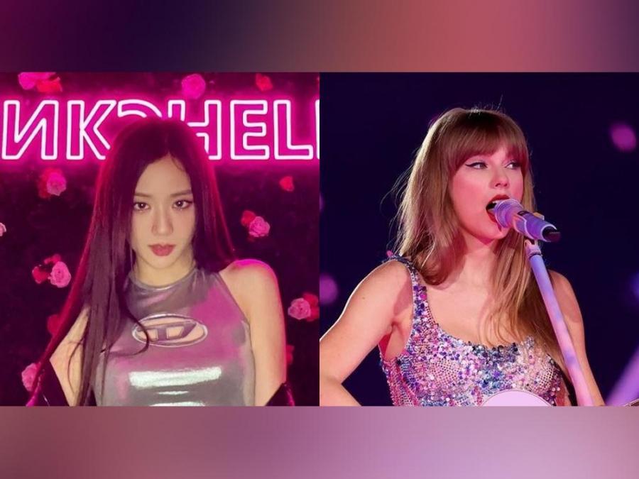 Jisoo and Taylor Swift