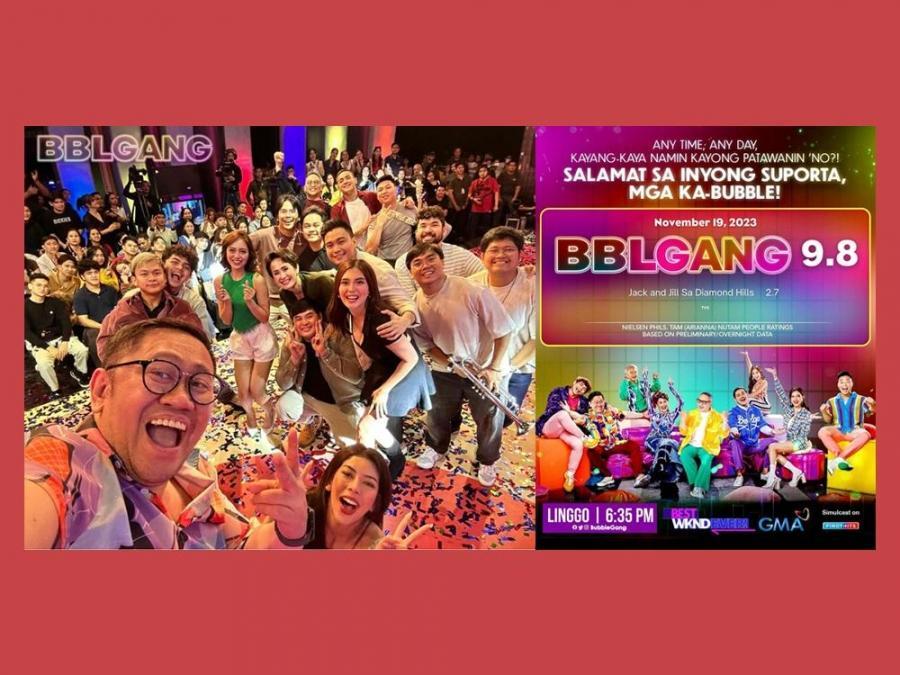 'Bubble Gang' anniversary special Part 1, humataw sa TV ratings! GMA Entertainment