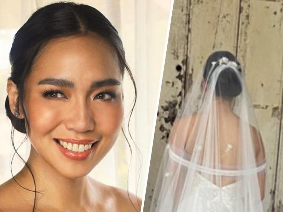 Aicelle Santos wedding gown