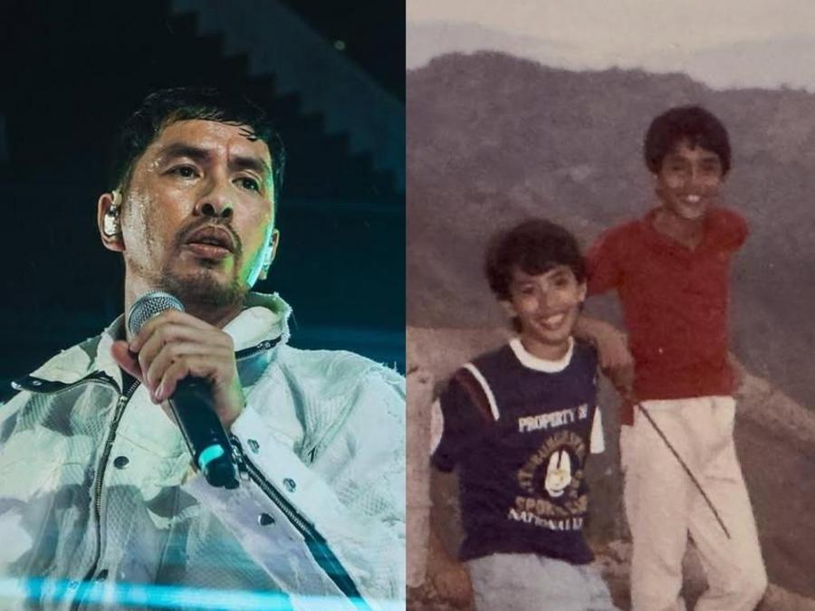 Rico Blanco and younger brother with cancer