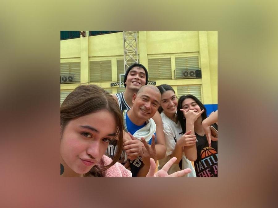 Cesar Montano and kids