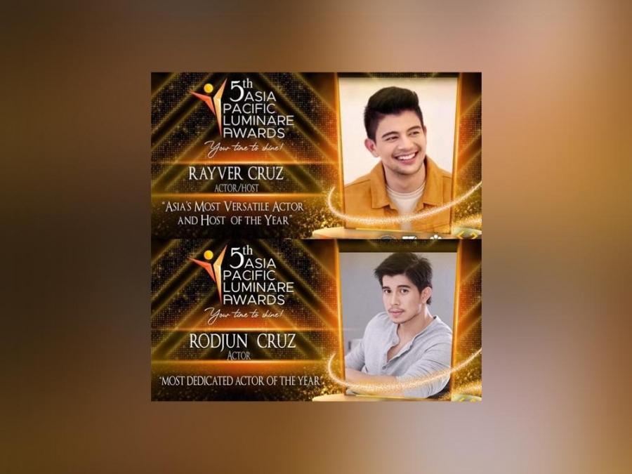 rayver and rodjun cruz asia pacific luminare awards