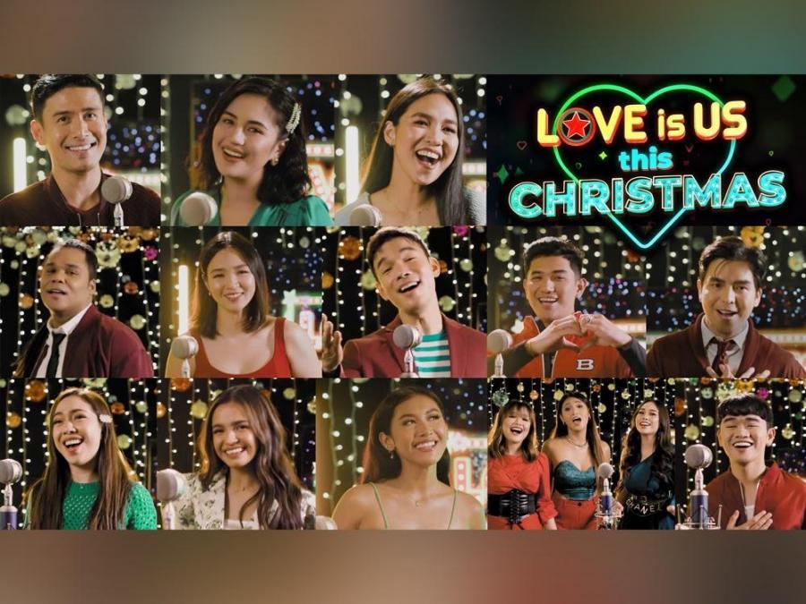 2022 GMA Christmas Station ID 'Love is Us this Christmas' lyric video
