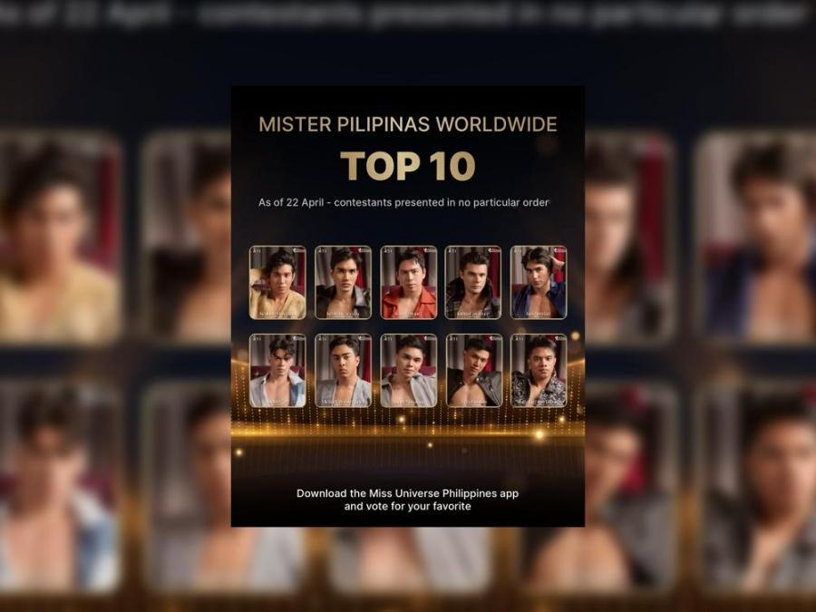 Mister Pilipinas Worldwide candidates