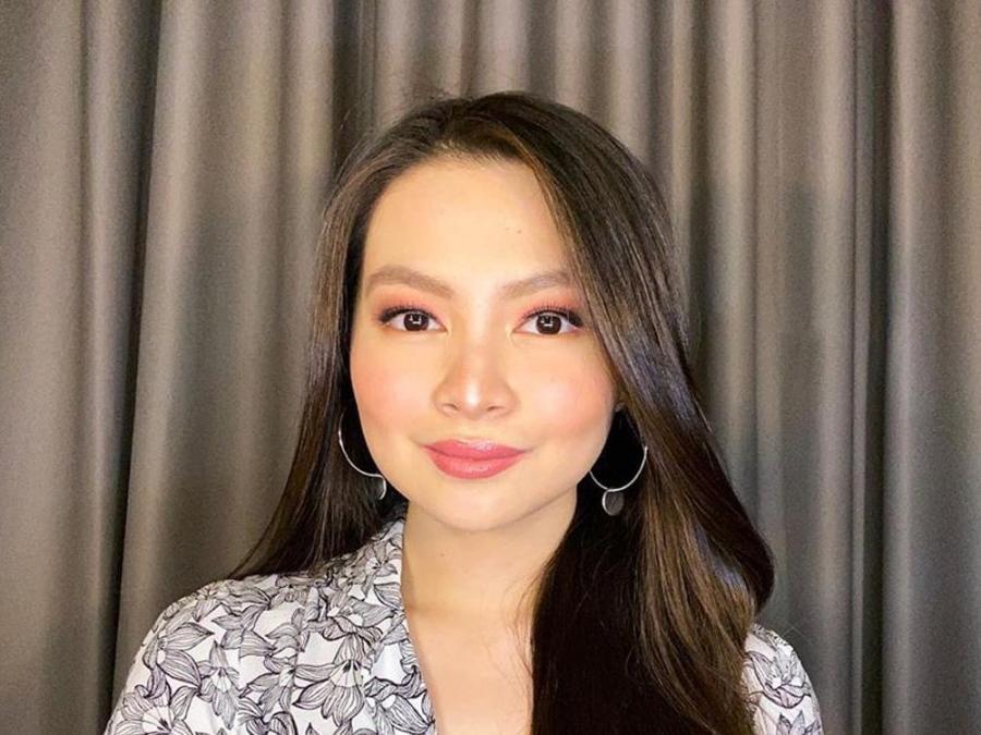 Barbie Forteza at the 24 Oras studio