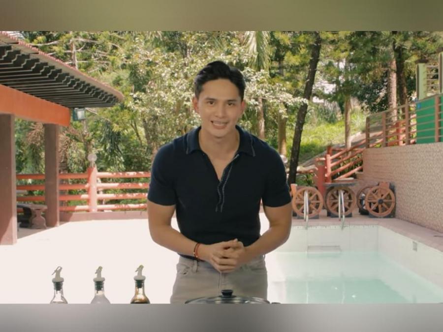 Ruru Madrid and a pot on fire