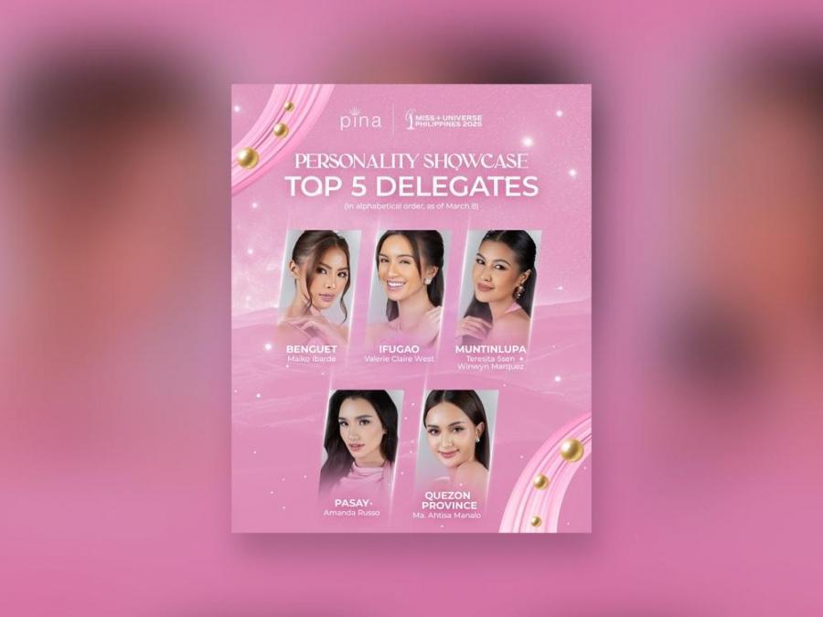 Miss Universe Philippines delegates