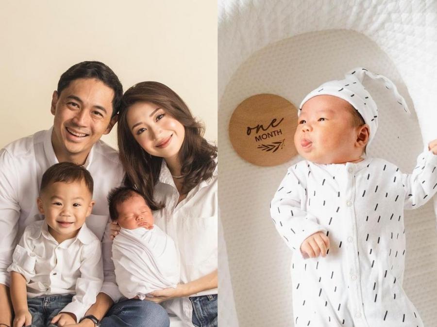 Kryz Uy and Slater Young's second son Sevi turns 1 month old GMA