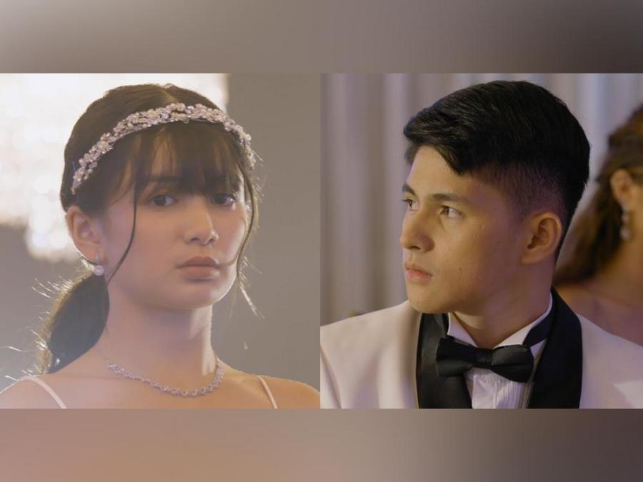 luv is caught in his arms