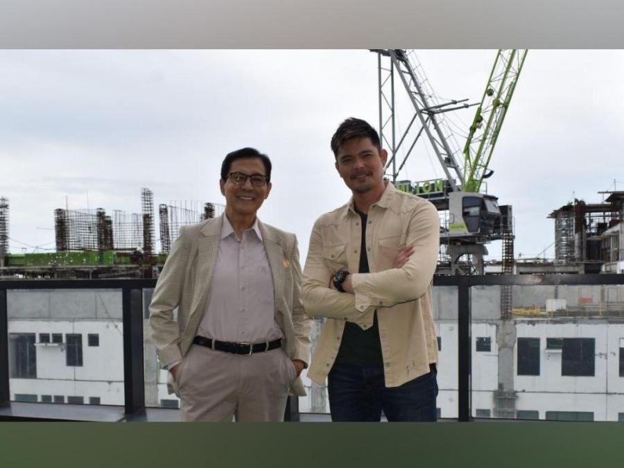 Dingdong Dantes and Tirso Cruz III