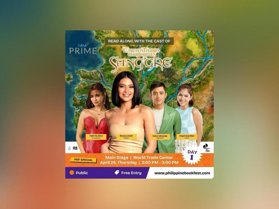 New gen Sang gres reading activity at the Philippine Book Festival