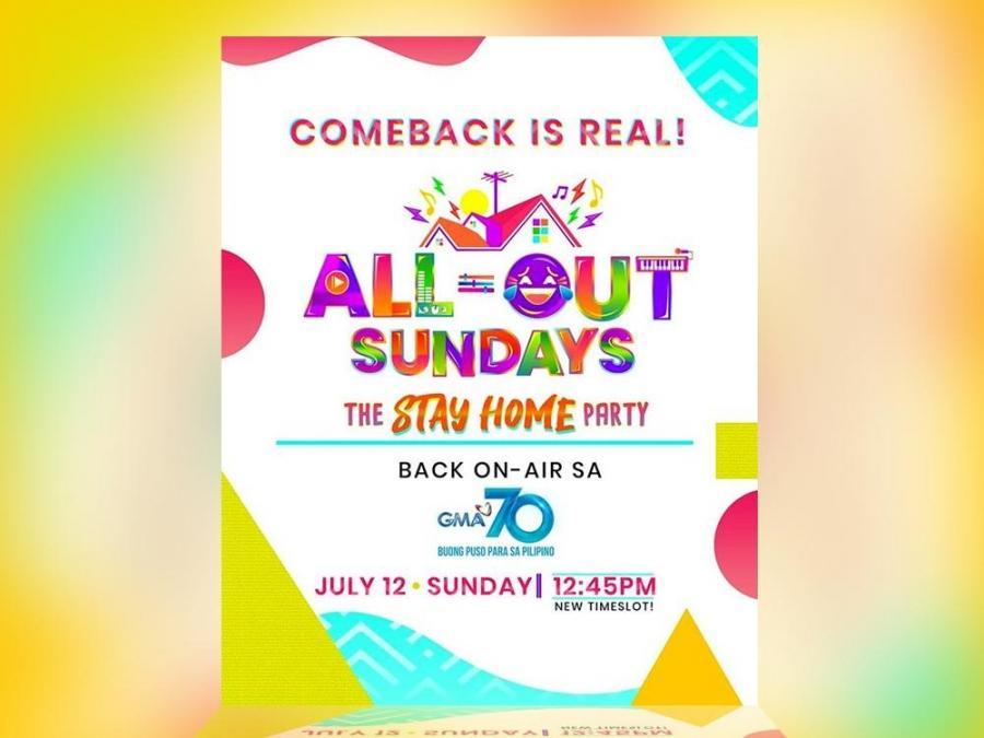All Out Sundays The Stay Home Party