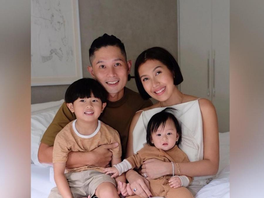Liz Uy family and family