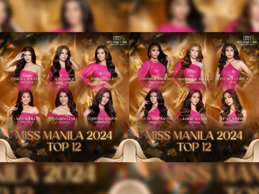 Miss Manila announces top 12 | GMA Entertainment