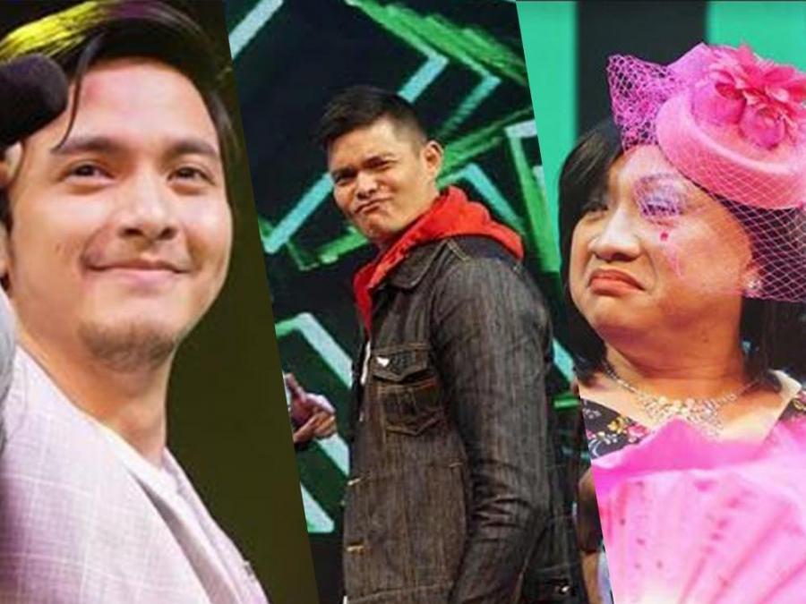 Alden Richards Dingdong Dantes and Michael V in Try Ko Lang Ha Betongs Amazing Concert