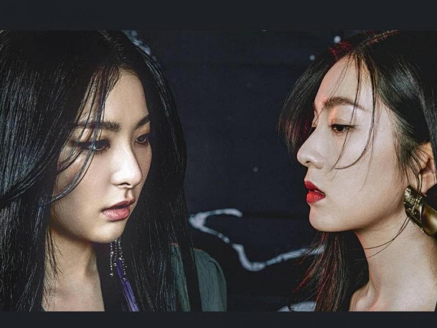 Red Velvet's Irene and Seulgi mimic each other in 'Monster' teaser ...