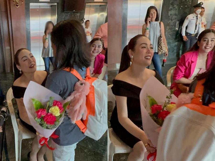 Claudine Barretto first day of taping in Lovers Liars
