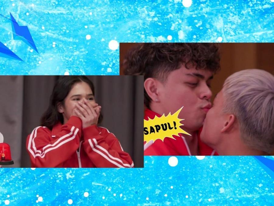 Accidental kiss on Running Man Philippines