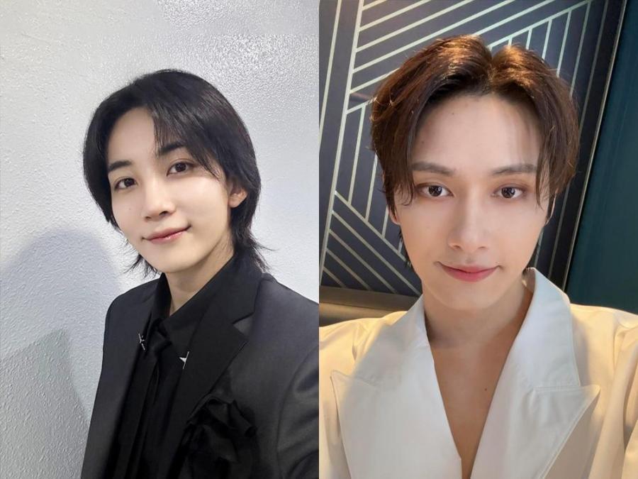Jeonghan and Jun of SEVENTEEN