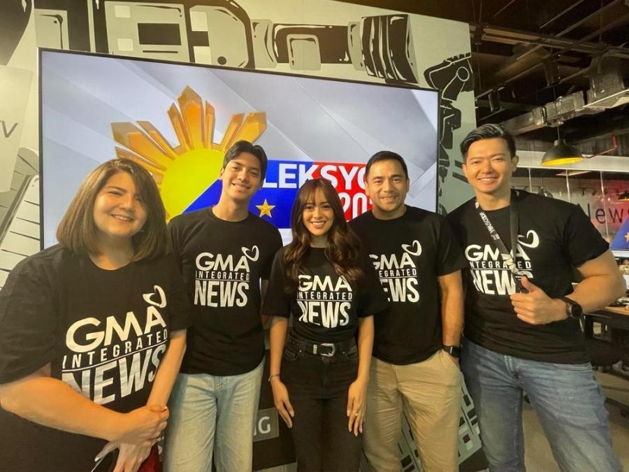 Kapuso stars Cheska Fausto, Ronnie Liang, Neil Ryan Sese, Sean Lucas and Arlene Muhlach