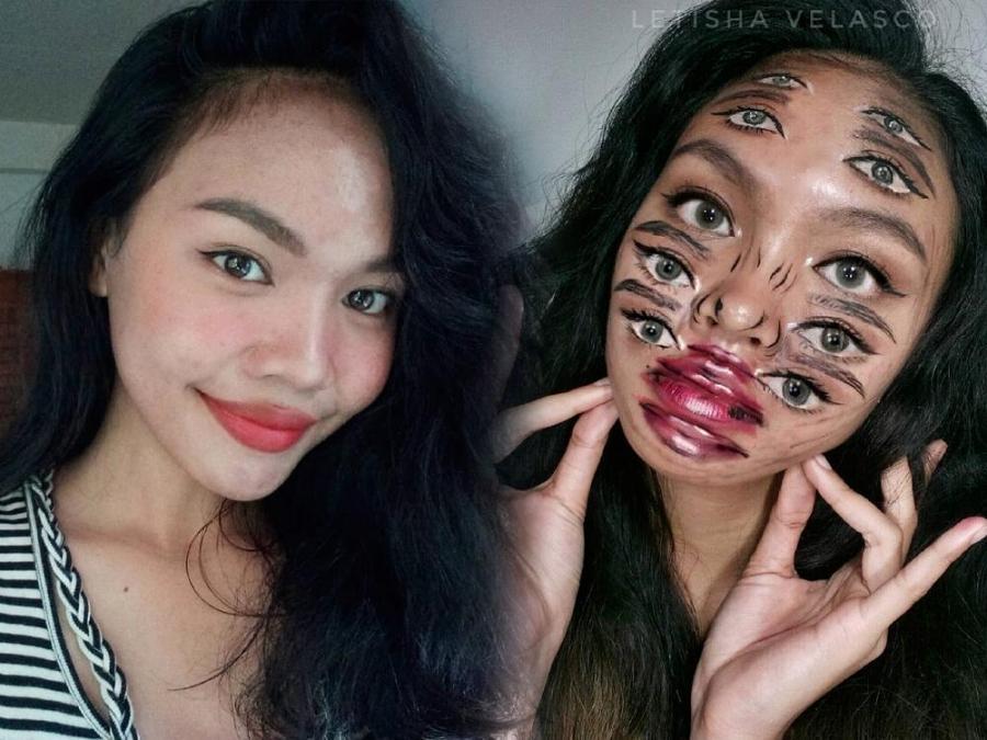 VIRAL: Makeup artist Letisha Velasco wows with surreal makeup ...