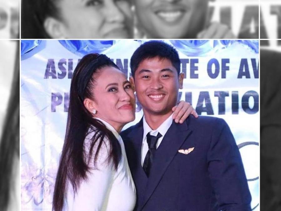 Aiai Delas Alas and Capt Gerald Sibayan
