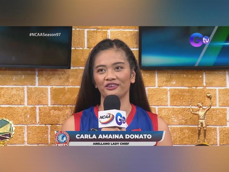 NCAA Season 97: Arellano University's Carla Donato shares preparations ...