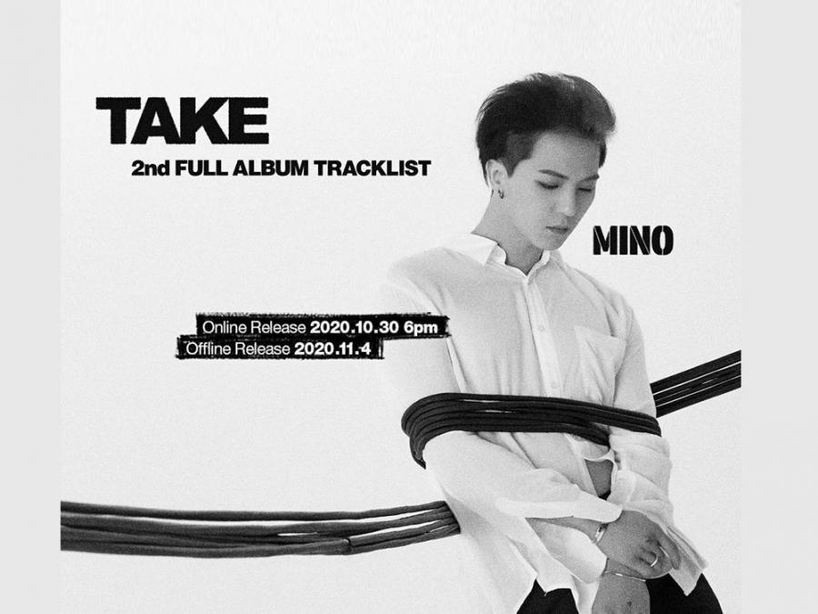 WINNER's Mino reveals full tracklist, collabs for second full album ...