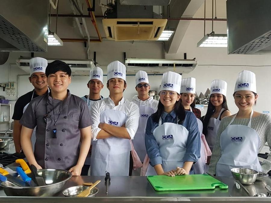 Mikee Quintos Kelvin Miranda Paul Salas Thea Tolentino in The Lost Recipe