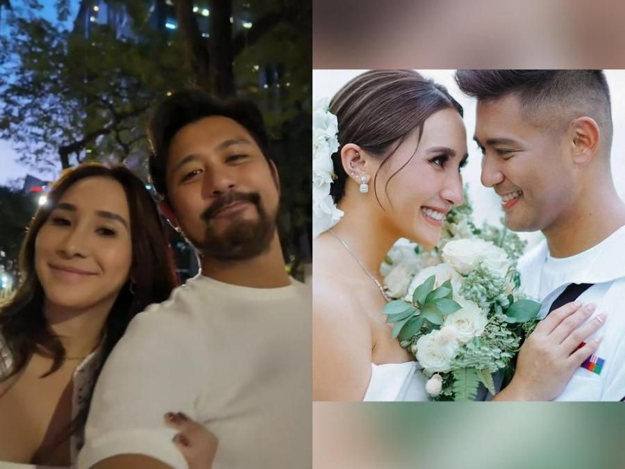 Rocco Nacino and Melissa Gohing