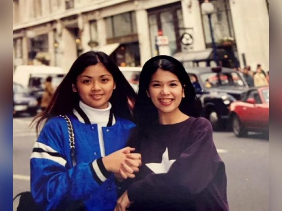 Geneva Cruz posts throwback photos in UK with sisters from 1998