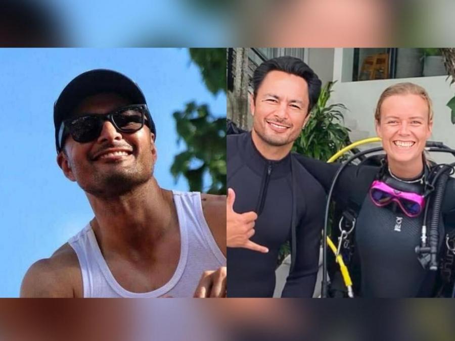 Derek Ramsay and Pernilla Sjoo