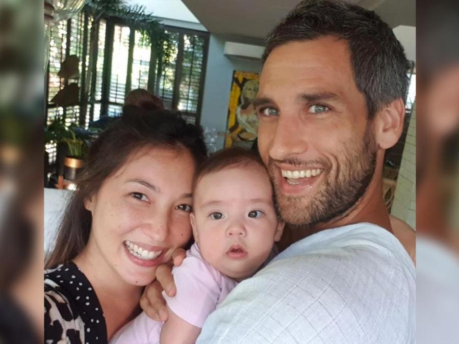 Solenn Heussaff Thylane Katana and Nico Bolzico