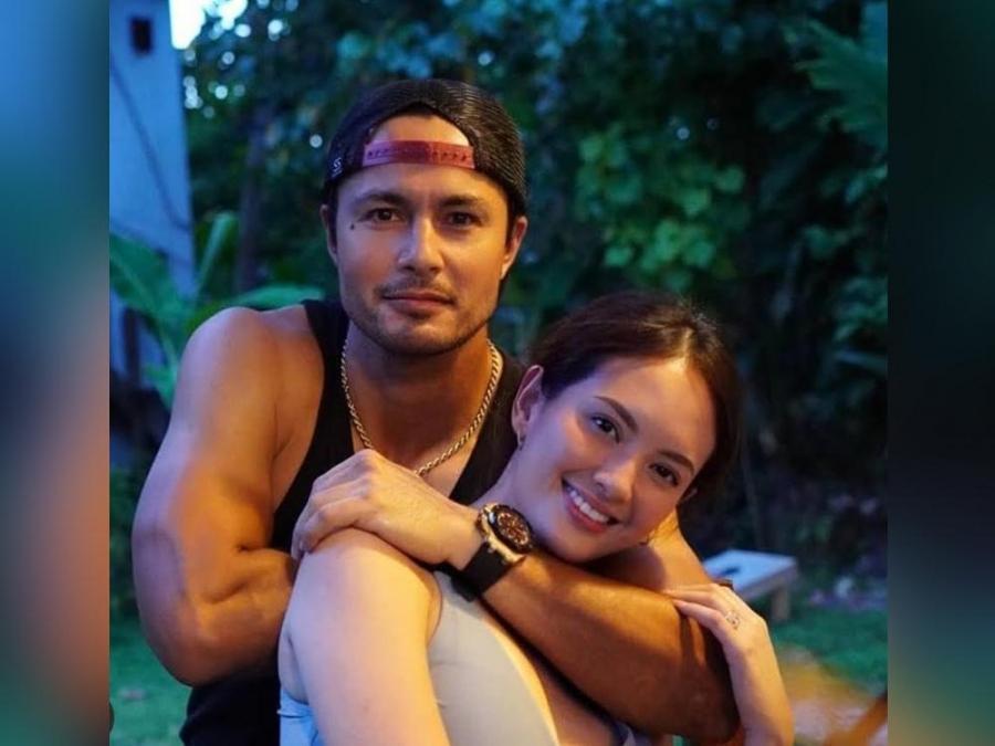 Derek Ramsay and Ellen Adarna 