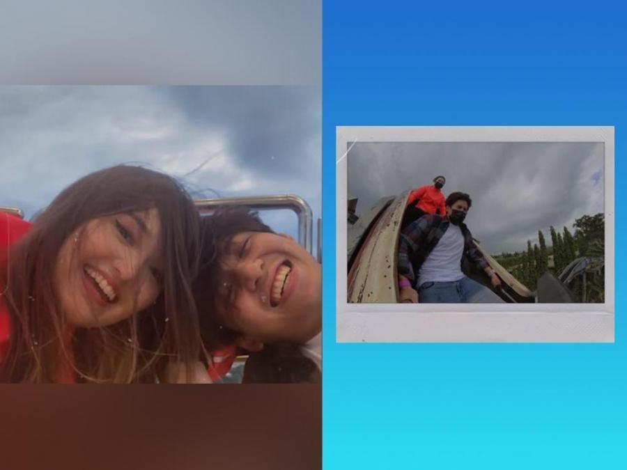 Mika dela Cruz and Nash Aguas