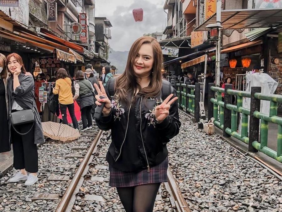 Angelika dela Cruz in Taiwan