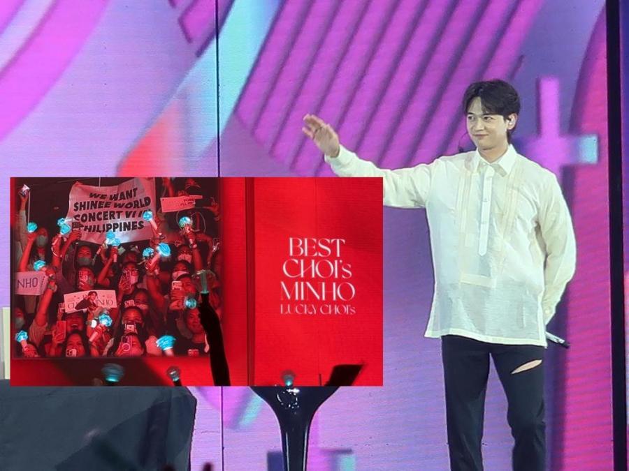 Shinee minho Ph concert