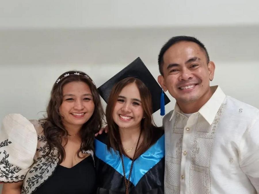 Celebrities, netizens congratulate Jayson Gainza's daughter, Ruby, for ...