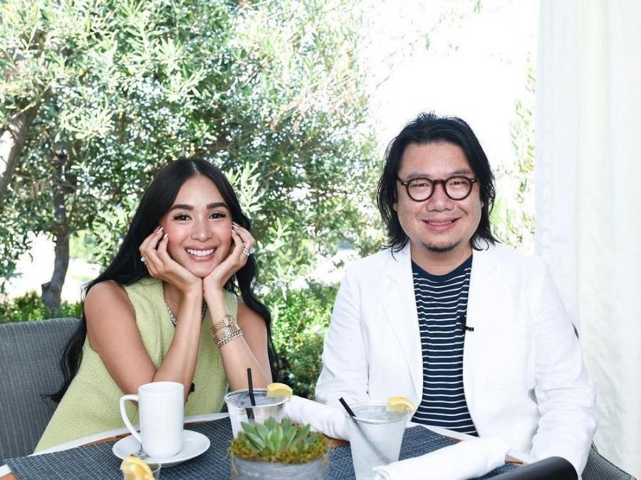 Heart Evangelista and Kevin Kwan 