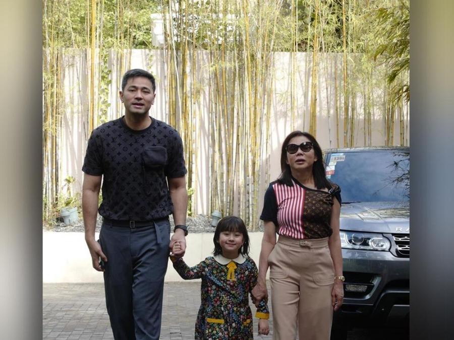 Scarlet Snow Belo with Hayden Kho and Vicki Belo